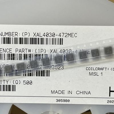 Coilcraft Yüksek Akım Korumalı Güç İndüktörleri Düşük güç kayıpları 4.7UH XAL4030-472MEC