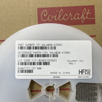 Coilcraft Yüksek Akım Korumalı Güç İndüktörleri Düşük güç kayıpları 4.7UH XAL4030-472MEC