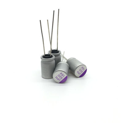 16V820UF Katı Elektrolitik Kondansatörler LED Güç Filtresi UPH1C821M1012 Düşük ESR Kapasitesi